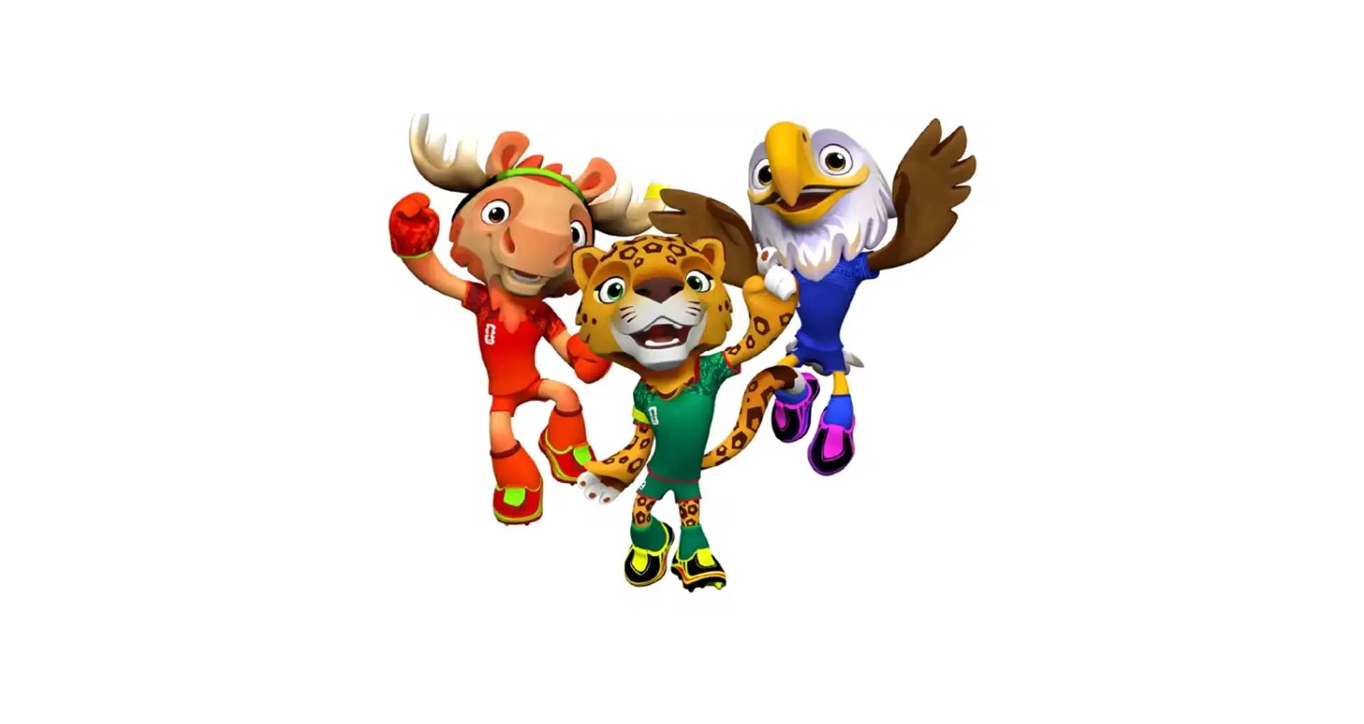 Conheça as Mascotes Oficiais da Copa do Mundo 2026: Maple, Zayu e Clutch